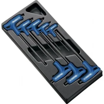 Klíč 8 dílná sada metrických zástrčných šestihranných klíčů s "T" rukojetí - TONA EXPERT