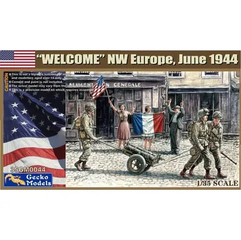 Plastikový model Gecko Models 1/35 "WELCOME" NW Europe, June 1944
