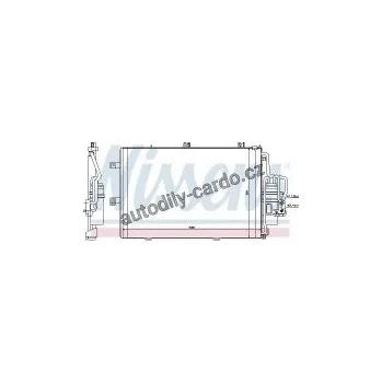 Chladič motoru Chladič klimatizace NISSENS 94546