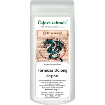 Čaj Čajová zahrada Formosa Oolong Varianta: oolong čaj 1000g