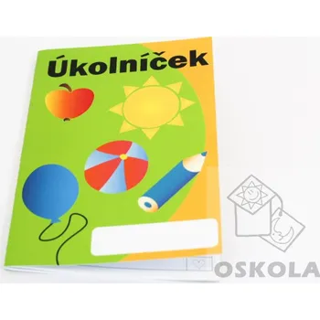 Sešit Úkolníček - obrázky