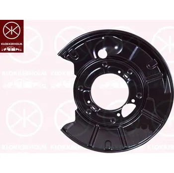 Brzdový kotouč Ochranný plech proti rozstřikování, brzdový kotouč KLOKKERHOLM 3517878