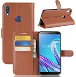 TVC WalletCase Asus Zenfone Max Pro (M1) ZB601KL/ZB602KL Barva: Hnědá