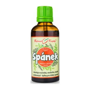 Doplněk stravy Bylinné kapky, s.r.o. Spánek - bylinné kapky (tinktura) 50ml