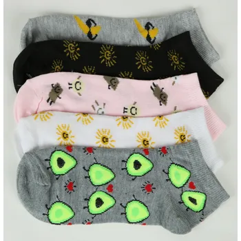 Dámské ponožky PESAIL Dámské kotníkové ponožky ban 3 páry (sport) Velikost: 35 - 38