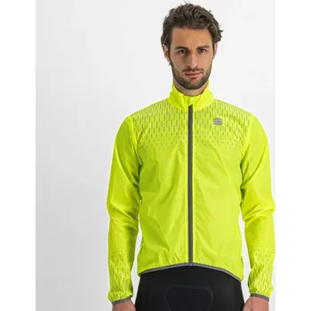 Cyklistická bunda SPORTFUL Cyklistická větruodolná bunda - REFLEX - žlutá L