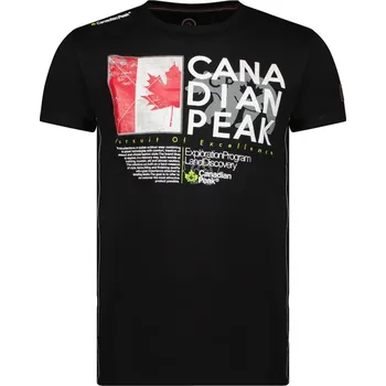 Pánské tričko CANADIAN PEAK tričko pánské JILTORD MEN L černá