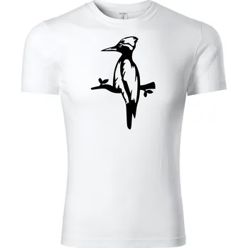 Chlapecké tričko Fenomeno Dětské tričko Datel - bílé Velikost: 158cm/12 let