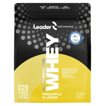 Protein Leader Clear Iso Hydro Whey Protein 600g - citrus