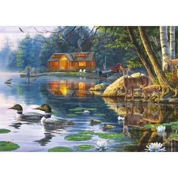 Puzzle Puzzle Star Puzzle Večerní odrazy, 1000 dílků + k objednávce puzzle zdarma