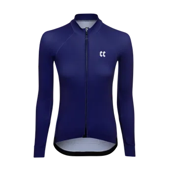 cyklistický dres Kalas Dámský cyklistický dres PASSION Z3 | Dres dlouhý rukáv TEMPS | indigo purple Kalas velikost: 2 (S)