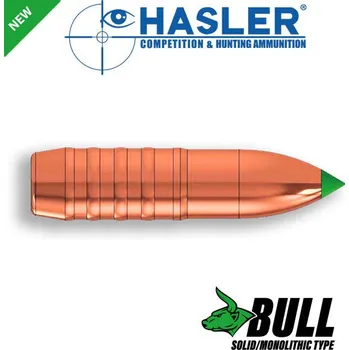 Příslušenství pro sportovní střelbu Monolitické střely Hasler Bull ráže 7,62 mm (.308), 167grs