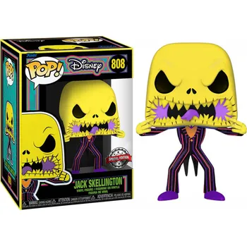 Figurka Funko POP! 808: Disney - Nightmare Before Christmas - Scary Face Jack BLKLT
