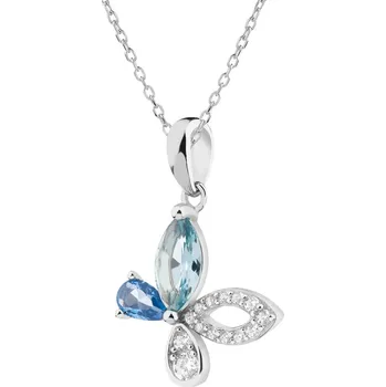 Přívěsek Stříbrný přívěsek - motýl - AP534-5019