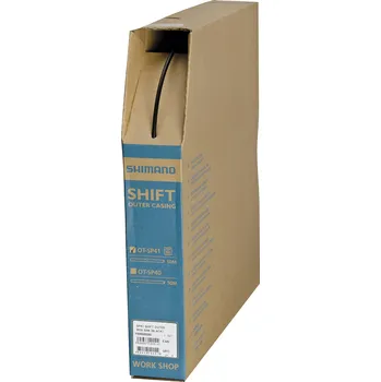 Lanko pro jízdní kolo SHIMANO bowden řazení OT-SP41 50m, černý (Řadící bowden Shimano OT-SP41 černý 50m (1,2x4mm))