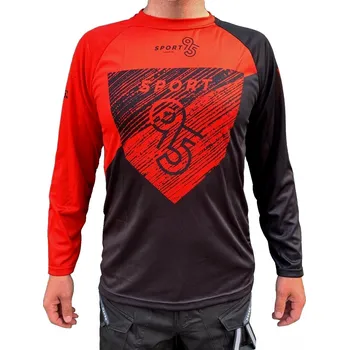 cyklistický dres Cyklistický dres SPORT95 s dlouhým rukávem vel. L