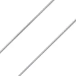 Populární řetízek hádek z chirurgické oceli 1 mm. varianta 60 cm N1040-H-60 cm