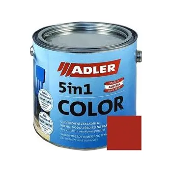 barva na zeď ADLER 5in1-Color 2,5 l RAL3000 Feuerrot