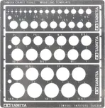 Tamiya 74150 šablona kruhy 1-12,5 mm