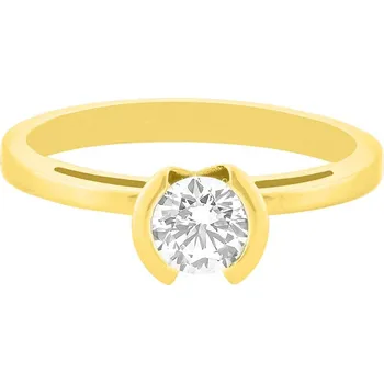 Prsten Zásnubní prsten ze zlata s diamantem 99RI0012Y