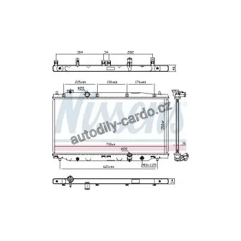 Chladič motoru Chladič motoru NISSENS 681394