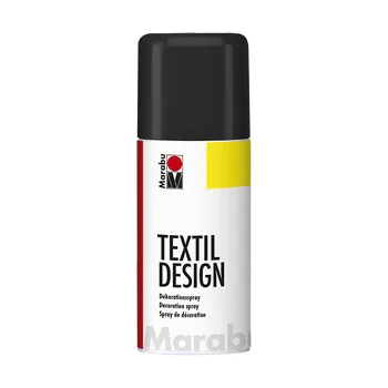 Marabu Textil Design 150 ml, 073 černá