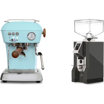 Kávovar Ascaso Dream PID, Kid Blue + Eureka Mignon Specialita, CR…