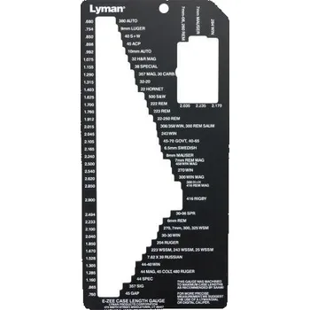 Příslušenství pro sportovní střelbu Kalibr délky nábojnic E-Zee Case Gauge II