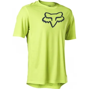 cyklistický dres dres Fox Ranger Ss Jersey Fluo Yellow vel. S