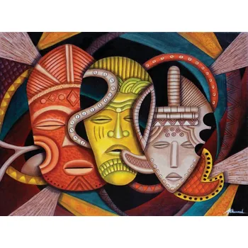 Puzzle Puzzle SunsOut Masky tajných společenství, 1000 dílků + k objednávce puzzle zdarma