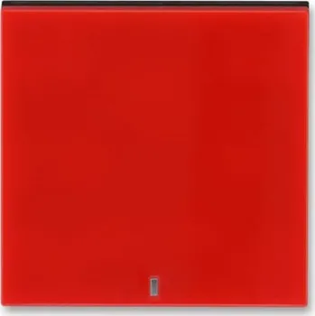 vypínač Kryt vypínače s čirým průzorem 3559H-A00653 65 červená/kouř. černá Levit ABB