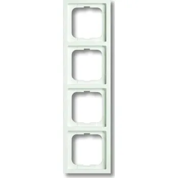 vypínač FUTURE LINEAR Čtyřrámeček mechová bílá 1724-884K ABB 2CKA001754A4417