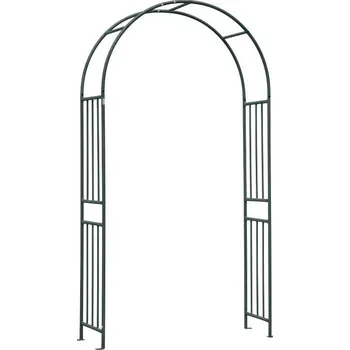 Opora na rostlinu Verdemax 21V003447 zahradní oblouk 120 x 219 cm šedý