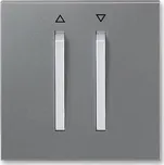 Kryt žaluziový 2 páčky s potiskem 3559M-A00662 73 ocelová/titanová Neo ABB