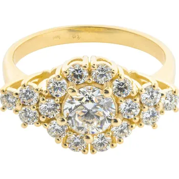 Prsten Prsten ze zlata osázený diamanty 21ZP2101680