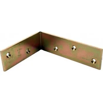 Tesařské kování Úhelník ocel 30 cm x 7,5 cm, délka 100 cm, tloušťka 3 mm
