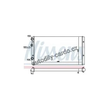 Chladič motoru Chladič motoru NISSENS 65233A