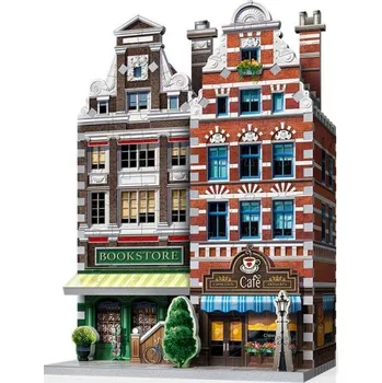 Puzzle Puzzle Wrebbit 3D Kavárna, 285 dílků