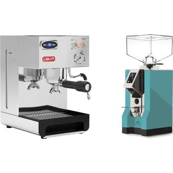 Kávovar Lelit Anna PL41TEM + Eureka Mignon Specialita, CR tiffany blue