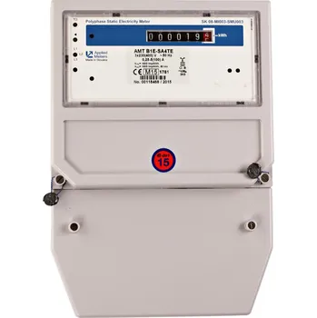 APPLIED METERS AMT Elektroměr B1E SA4TE 0,25-100A cejchovaný E412