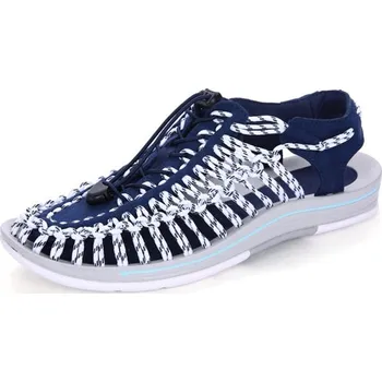 Dámské sandále Pánské originální sandály se šňůrkami Barva: Bílá, Velikost: 45