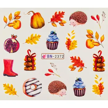 Lak na nehty BIO NAILS Vodolepka BN-2372 ježek a podzim