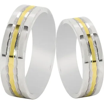 Prsten Snubní prsteny ze zlata 585/1000 991SN48