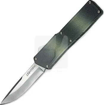 kapesní nůž Zavírací nůž Lightning OTF Green - satin finished blade