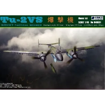 Plastikový model Xuntong Model 1/48 Tu-2VS Soviet Tactical Bomber