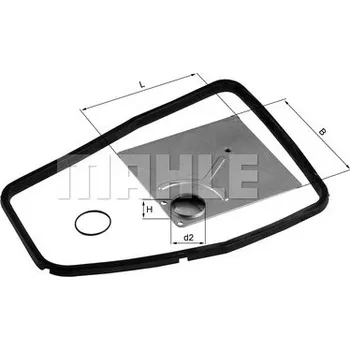 Hydraulický filtr KNECHT Hydraulický filtr, automatická převodovka HX 87D