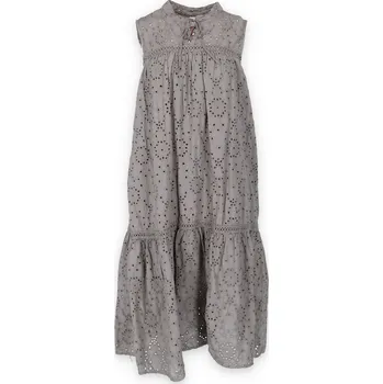 Dámské šaty Šaty letní Madeira 2088 Itálie barva: hnědá-fango