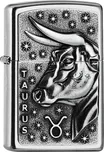 Zippo 25549 Taurus Zodiac Emblem