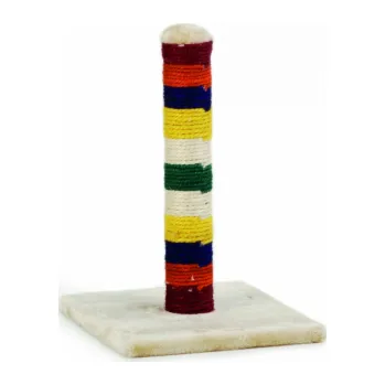 Beeztees Škrabadlo Anja duhové 30x30x45cm