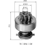 MAGNETI MARELLI Pastorek, startér 940113020114